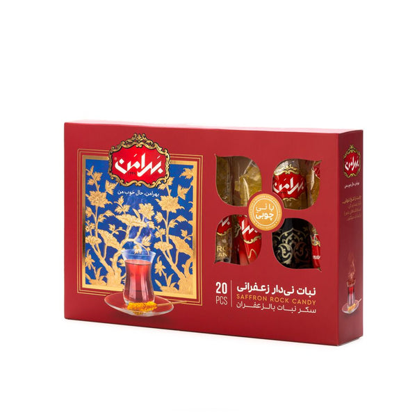 Saffron Rock Candy 20 PCS (sweets and saffron honey)