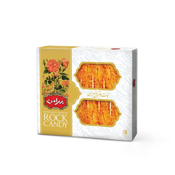 Saffron Rock Candy 16 PCS (słodycze i miód szafranowy)