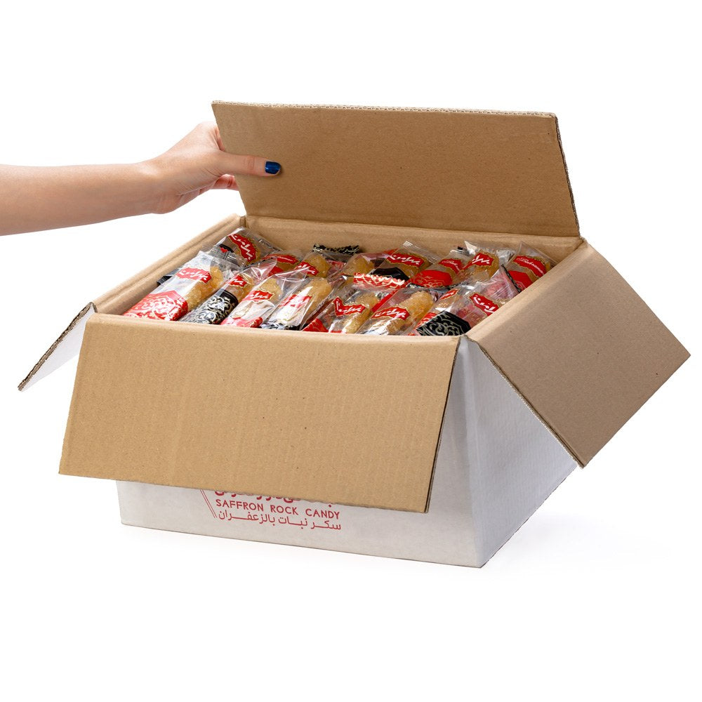 Saffron Rock Candy 200 PCS (sweets and saffron honey)