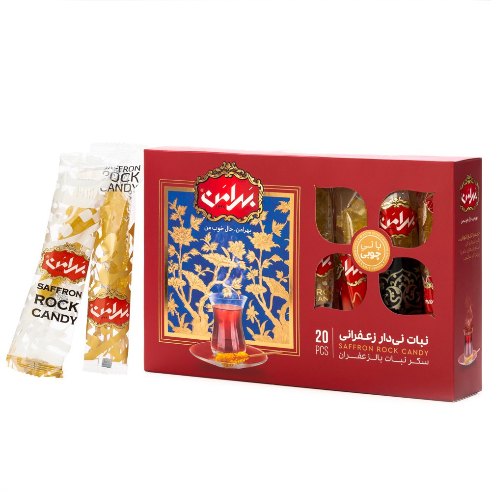 Saffron Rock Candy 20 PCS (sweets and saffron honey)