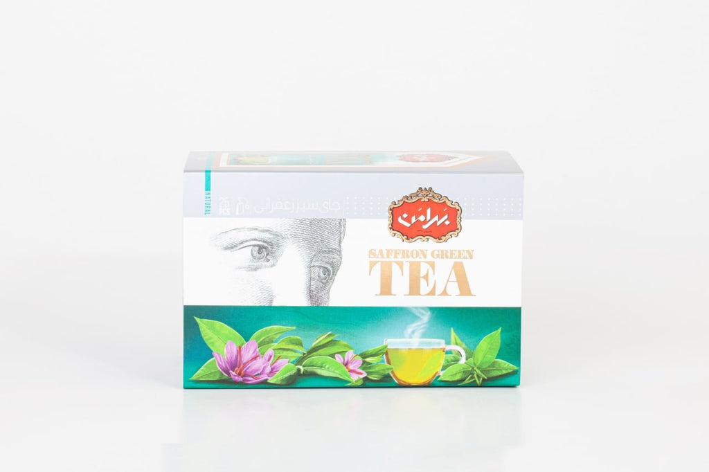 Saffron Green tea (boissons et tisanes)