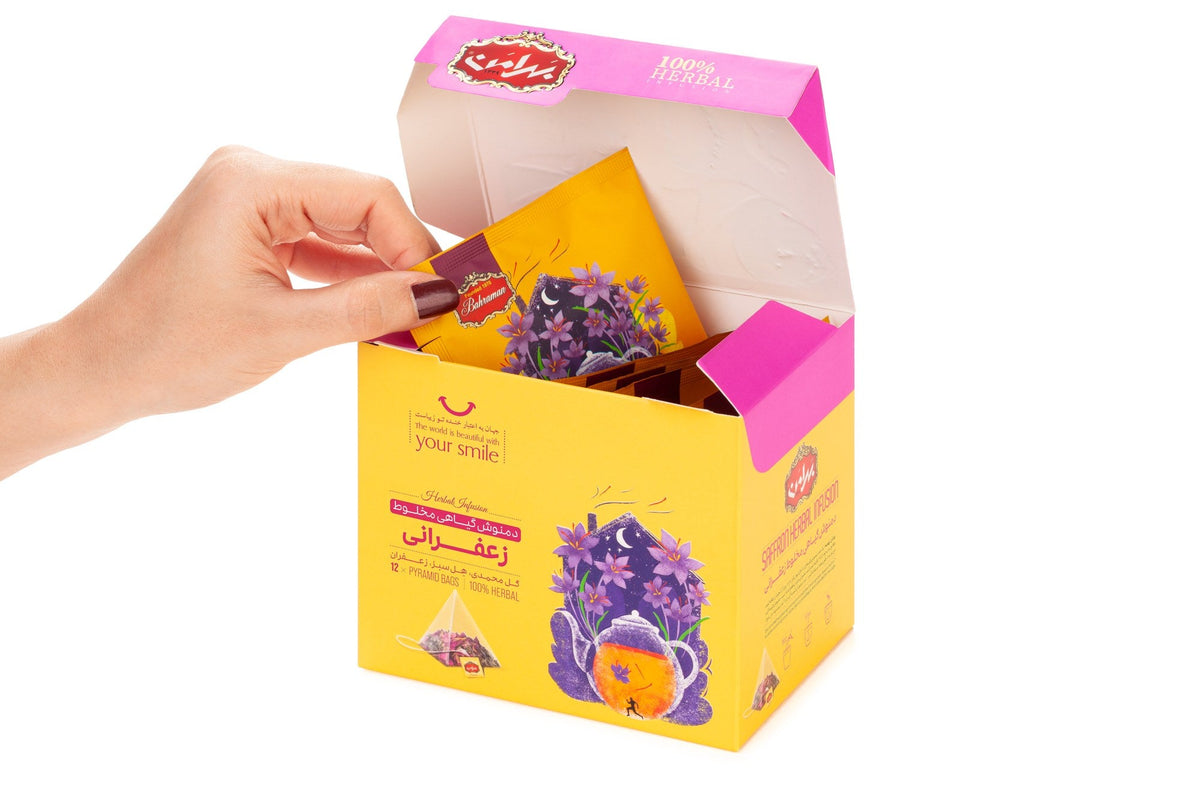 Saffron Herbal Infusion (bebidas y infusiones)